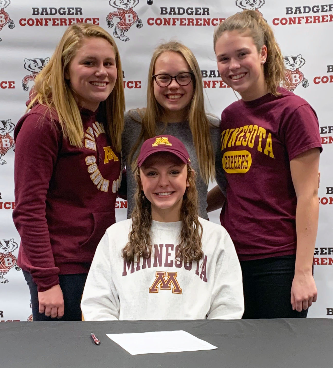 National Signing Day photo: Danielle Cramer, Milton, girls swimming, University of Minnesota